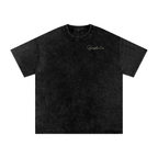 Driplin3.co “CHASE YOUR DREAMS” snow washed oversized tee