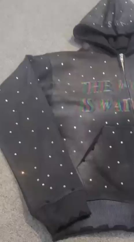 Driplin3.co “THE WORLD IS WATCHING” hoodie (PREORDER)